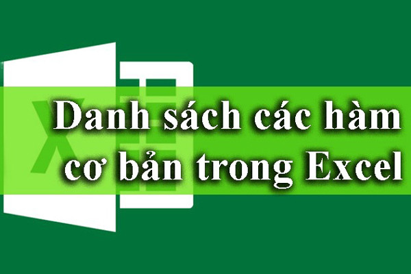 Địa chỉ trung tâm tin học ở Thanh Hóa Bài viết hôm nay, tôi sẽ tổng hợp các hàm cơ bản trong Excel để các bạn nắm được, thực hiện hằng ngày