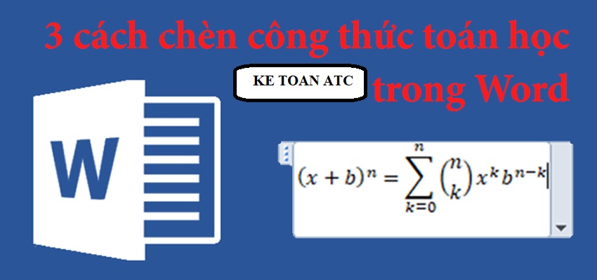 hoc tin hoc o thanh hoa Bạn từng gặp khó khăn trong việc viết công thức trong file word?Hôm nay trung tâm ATC sẽ hướng dẫn bạn cách để viết