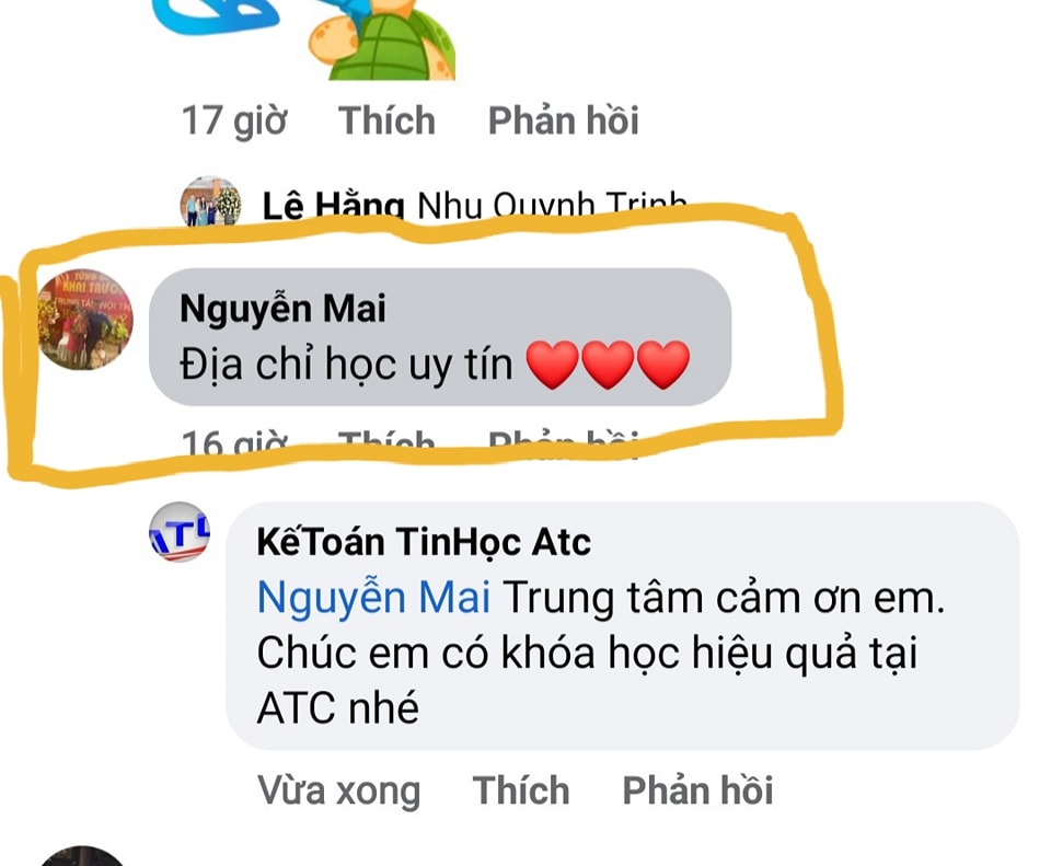 Hoc ke toan thuc te o thanh hoa FEEDBACK NGÀY BÃO... SẾP CỨ ĐĂNG BÀI LÀ MƯA PHẢN HỒI NGỌT VỀ ATC... CẢM ƠN CÁC HỌC VIÊN CỦA ATCHôm nay
