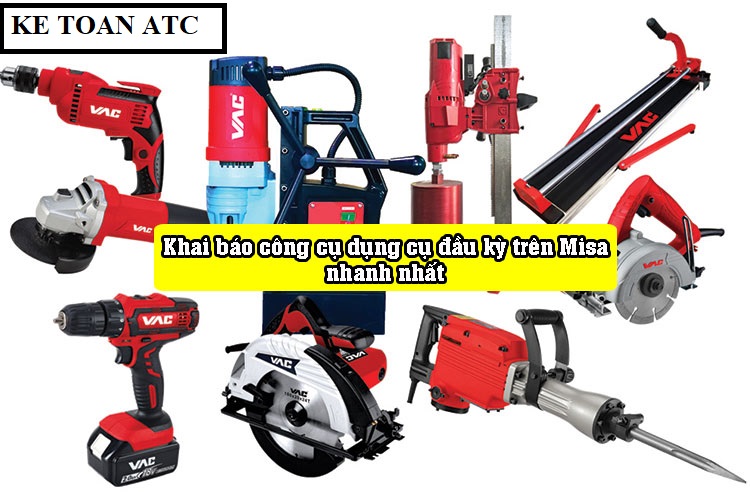 Học kế toán thực hành tại thanh hóa Bảng phân bổ công cụ dụng cụ là bảng thẻ hiện các yếu tố như số lượng, ngày ghi tăng, giá trị còn