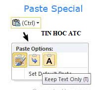Học tin học ở thanh hóa Paste special là chức năng vô cùng thông minh của excel. Bạn đã biết về chức năng này chưa? Hãy cùng theo dõi bài