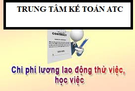Hoc ke toan tai thanh hoa Chi phí trả lương cho người lao động thử việc có được tính là chi phí hợp lý không?Để hợp lý hóa chi phí này