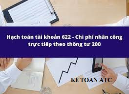 Trung tâm kế toán tại thanh hóa Chi phí nhân công trực tiếp là tiền lương trả cho bộ phận trực tiếp tham gia vào hoạt động sản xuất, kinh