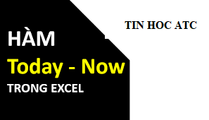 Trung tam tin hoc tai thanh hoa Hàm TODAY là gì? Hàm NOW là gì? Sự khác nhau của hai hàm này là gì? Mời bạn theo dõi bài viết dưới đây nhé!