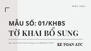 Trung tâm kế toán ở thanh hóa Nếu bạn vô tình khai sai hoặc thiếu thông tin ở tờ khai trước đó, bạn muốn điều chỉnh hoặc bổ sungnhưng