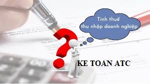 đào tạo kế toán thực tế tại thanh hóa Thuế TNDN là lạo thuế đánh vào lượi nhuận thu được của doanh nghiệp, vậy cáchtính thuế này như thế