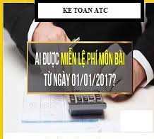 Đào tạo kế toán tại Thanh Hóa Phí môn bài là một trong những loại thuế mà doanh nghiệp phải nộp cho nhà nước, nhưngcũng có trường hợp