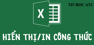 Hoc tin hoc van phong o Thanh Hoa Một số bạn không đặt công thức vào bảng tính nhưng không hiển thị kết quả mà không biết nguyên