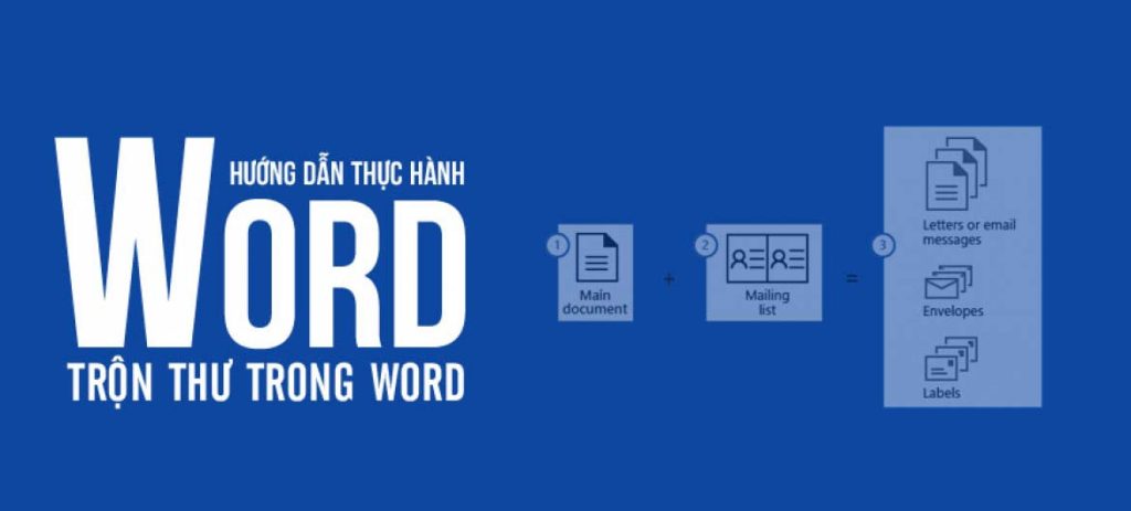 Hoc tin hoc o Thanh Hoa Ví dụ: công ty bạn cần mời 100 khách mời với thông tin về họ tên, chức vụ, địa chỉ… khác nhau.Thay vì in ra một loạt