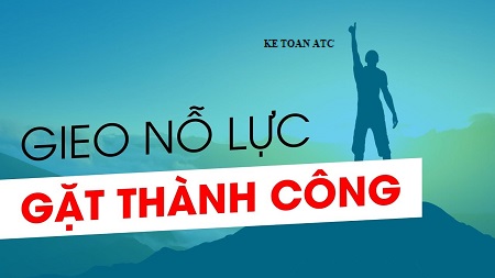 lớp đào tạo kế toán tại thanh hóa QUY LUẬT HẠT GIỐNGBạn chỉ có thể thu hoạch khi đã cày bừa, bón phân, nhổ cỏ và tưới nước, đợi ngày
