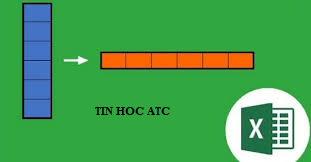 Trung tâm tin học tại thanh hóa Bạn muốn chuyển bảng dữ liệu từ ngang sang dọc trong excel nhưng chưa biết cách, mời bạn tham khảo