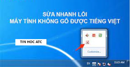 Học tin học ở thanh hóa Nếu bạn gặp trường hợp Unikey không gõ được dấu tiếng việt, thì mời bạn tham khảo bài viết dưới đây để biết cách
