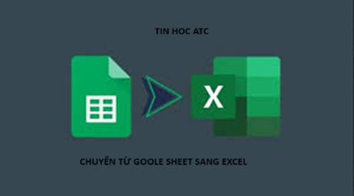 Hoc tin hoc thuc hanh o thanh hoa Bạn muốn copy từ google sheet sang excel vẫn giữa nguyên định dạng, tin học ATC sẽ mách bạn cách làm vừa