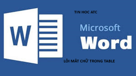 Học tin học ở thanh hóa Nếu chữ trong bảng ở file word của bạn bị mất chữ? Bạn hãy thử làm một trong những cách sau nhé!
