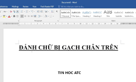 Học tin học ở thanh hóa Bạn đang khó chịu vì khi đánh chữ lại bị gạch chân và bạn đang không biết phải làm sao, mời bạn theo dõi