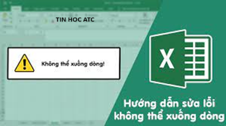 Hoc tin hoc thuc hanh tai thanh hoa Nếu excel của bạn không xuống dòng được, bạn hãy tham khảo bài viết sau đây để biết cách sửa nhé!