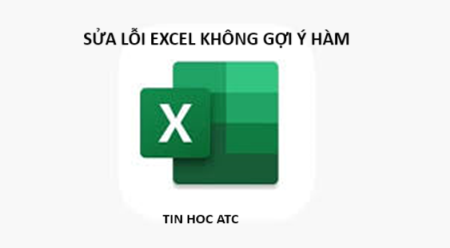 Học tin học cấp tốc ở thanh hóa Làm thế nào nếu excel không gợi ý hàm? Bạn đừng lo lắng nhé! Tin học ATC xin chía sẽ cho bạn cách làm sau nhé!