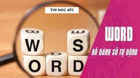 Học tin học tại thanh hóa Muốn tắt tính năng tự động đánh số đầu dòng trong word thì làm thế nào? Nếu bạn chưa tìm được câu trả lời thì