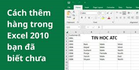 Hoc tin hoc thuc hanh tai thanh hoa Bài viết này dành cho bạn mới làm quen với excel, hướng dẫn cách thêm hàng trong excel như thế