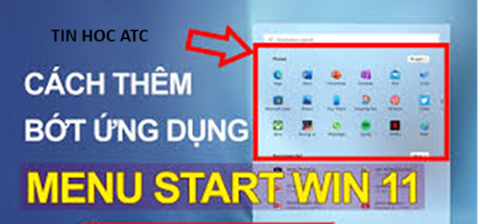 Học tin học cấp tốc ở thanh hóa Với người dùng win 11, muốn thêm hoặc xóa một thư mục nào đó khỏi start menu bạn hãy làm theo cách