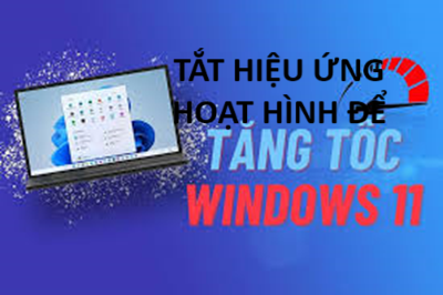 Học tin học tại thanh hóa Cách để tắt hiệu ứng hoạt hình trên win 11 để tăng tốc PC của bạn, hãy làm theo các bước sau: