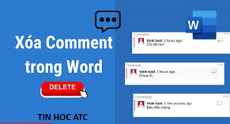 Học tin học thực hành ở thanh hóa Muốn xóa comment trong word, bạn hãy thực hiện theo một trong những cách sau đây:Cách 1: Xóa Comment trong