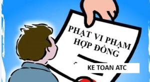 Học kế toán thực tế tại thanh hóa Trong hoạt động kinh doanh, việc phát sinh các khoản tiền phạt vi phạm hợp đồng kinh tế (do giao hàng