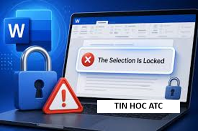 Hoc tin hoc tai thanh hoa Đang soạn thảo văn bản hay chỉnh sửa báo cáo quan trọng trên Microsoft Word thì đột nhiên thanh công cụ bị ẩn