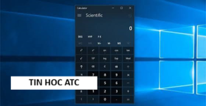 Học tin học cấp tốc tại thanh hóa Máy tính bỏ túi (Calculator) là công cụ quen thuộc giúp người dùng xử lý nhanh các phép tính từ đơn giản